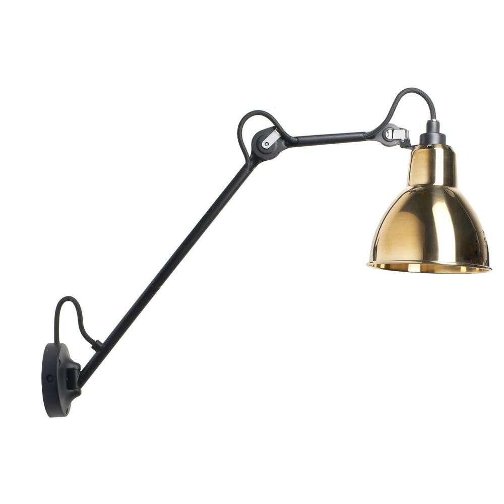 DCW - 122 Wandlamp Zwart/Brass Lampe Gras