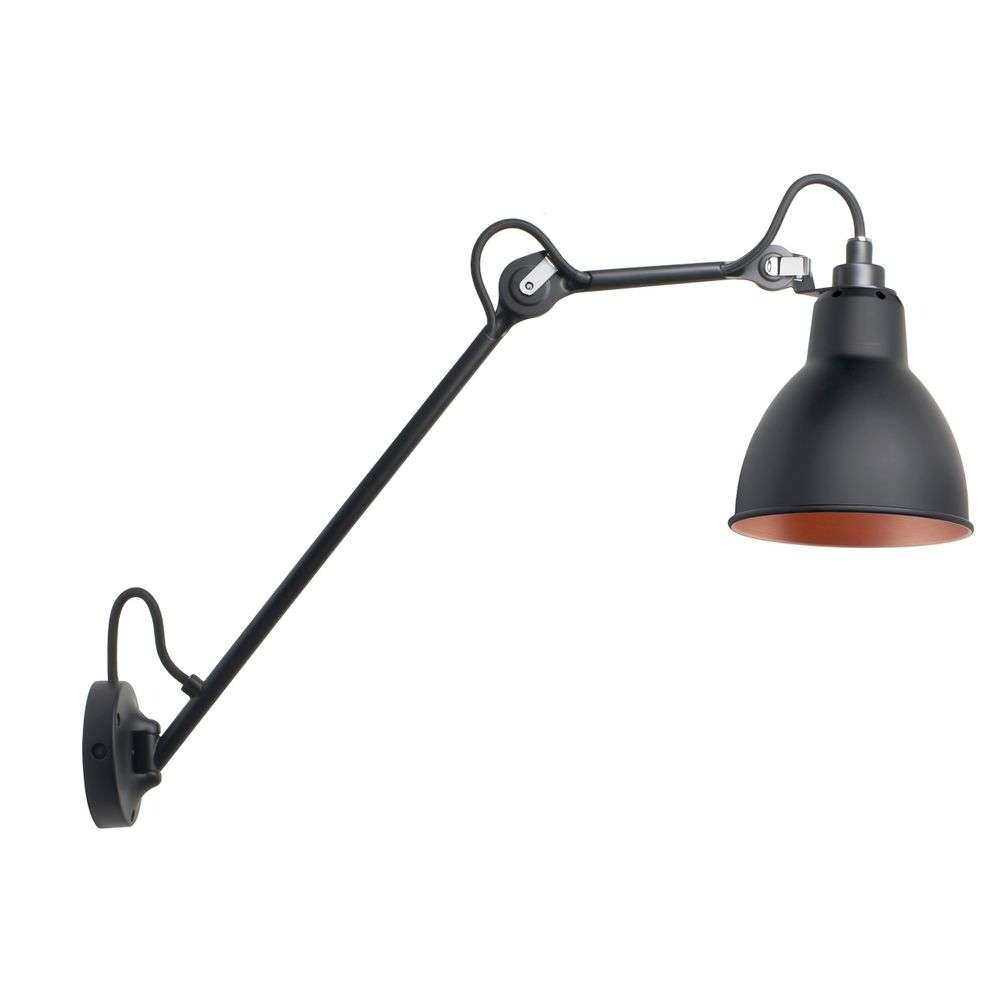 DCW - 122 Wandlamp Zwart/Zwart/Koper Lampe Gras