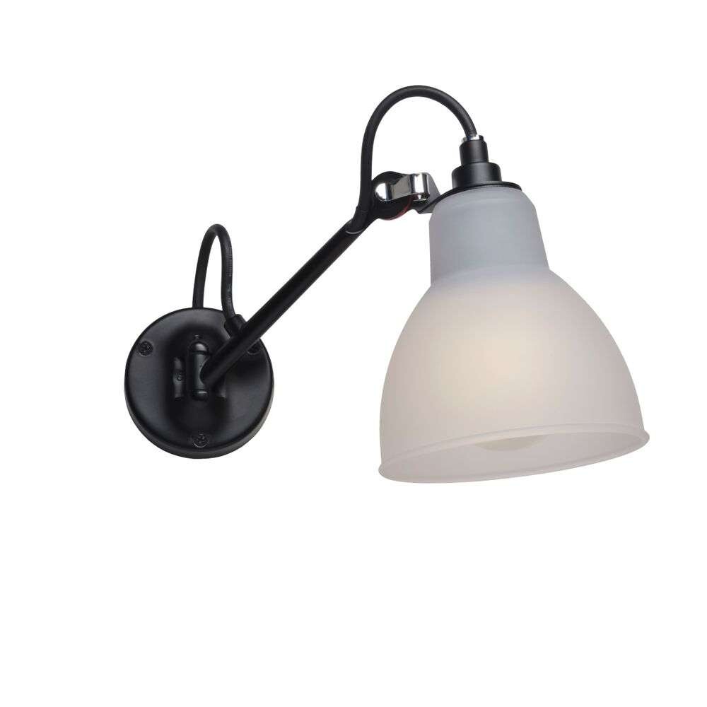 DCW - 104 Bathroom Wandlamp Zwart/Polycarbonat Lampe Gras