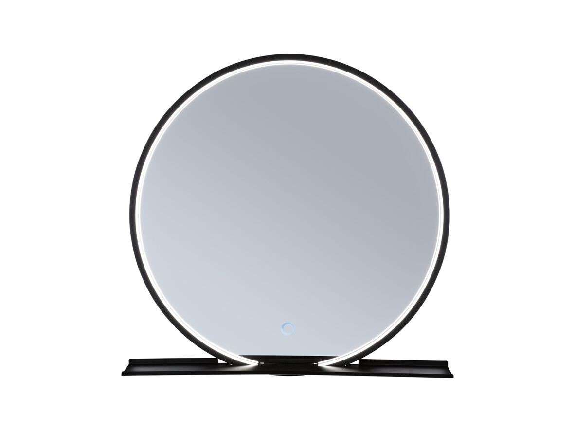 Paulmann - Miro LED Illuminated Mirror TW IP44 Amb. Mirror/Matt Black Paulmann