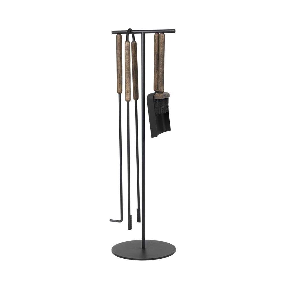 Ashi Fireplace Tool Set 5 pcs. Brown - Blomus