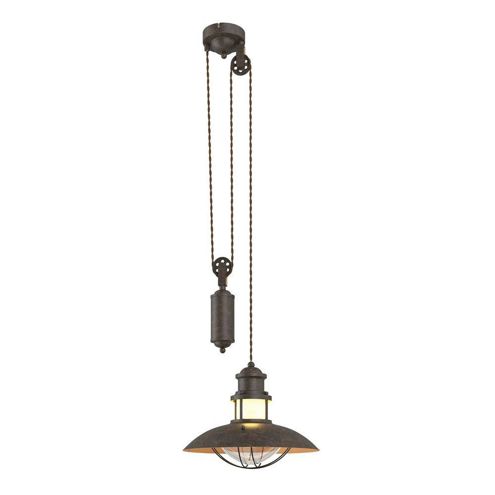 Lindby - Louisanne Adjustable Hanglamp Brown