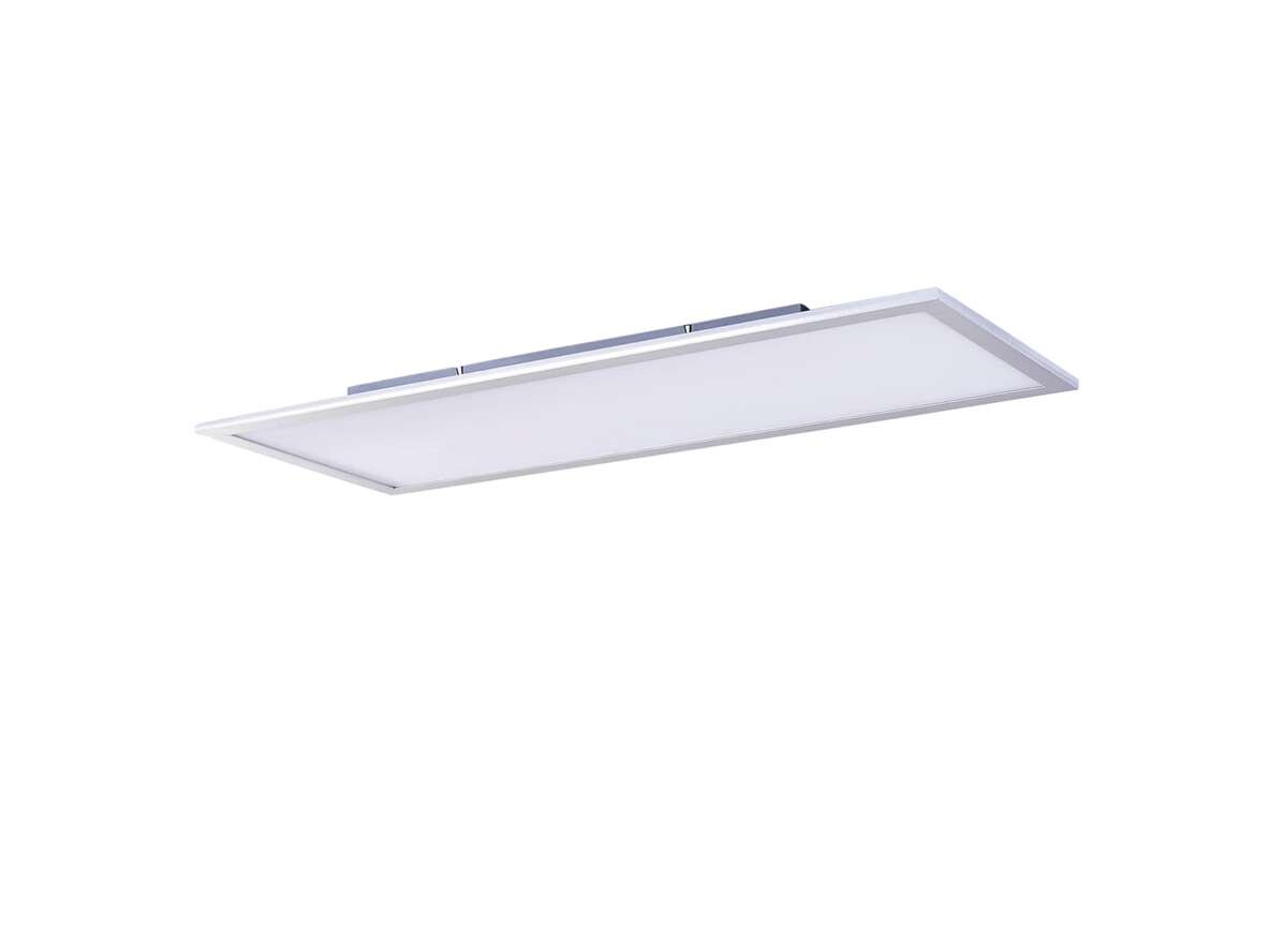 Lindby - Livel LED Plafondlamp CCT 120x30 White/Silver Lindby