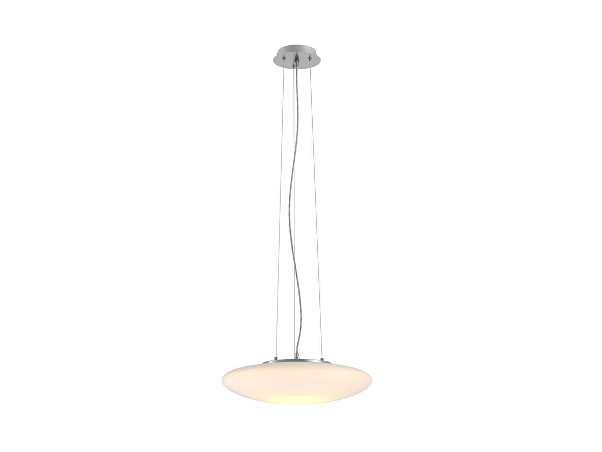 Lindby - Gunda LED Hanglamp Opal/Nickel Lindby