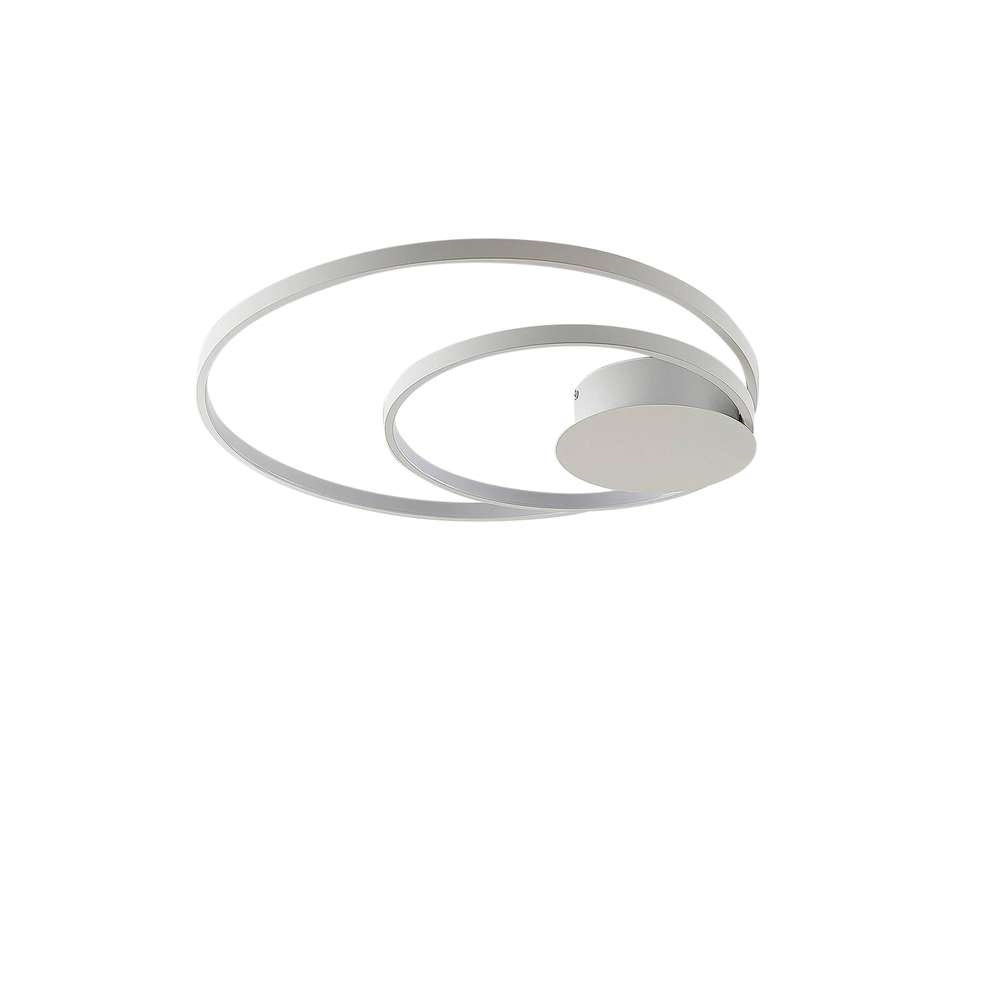 Lindby - Nerwin Plafondlamp White