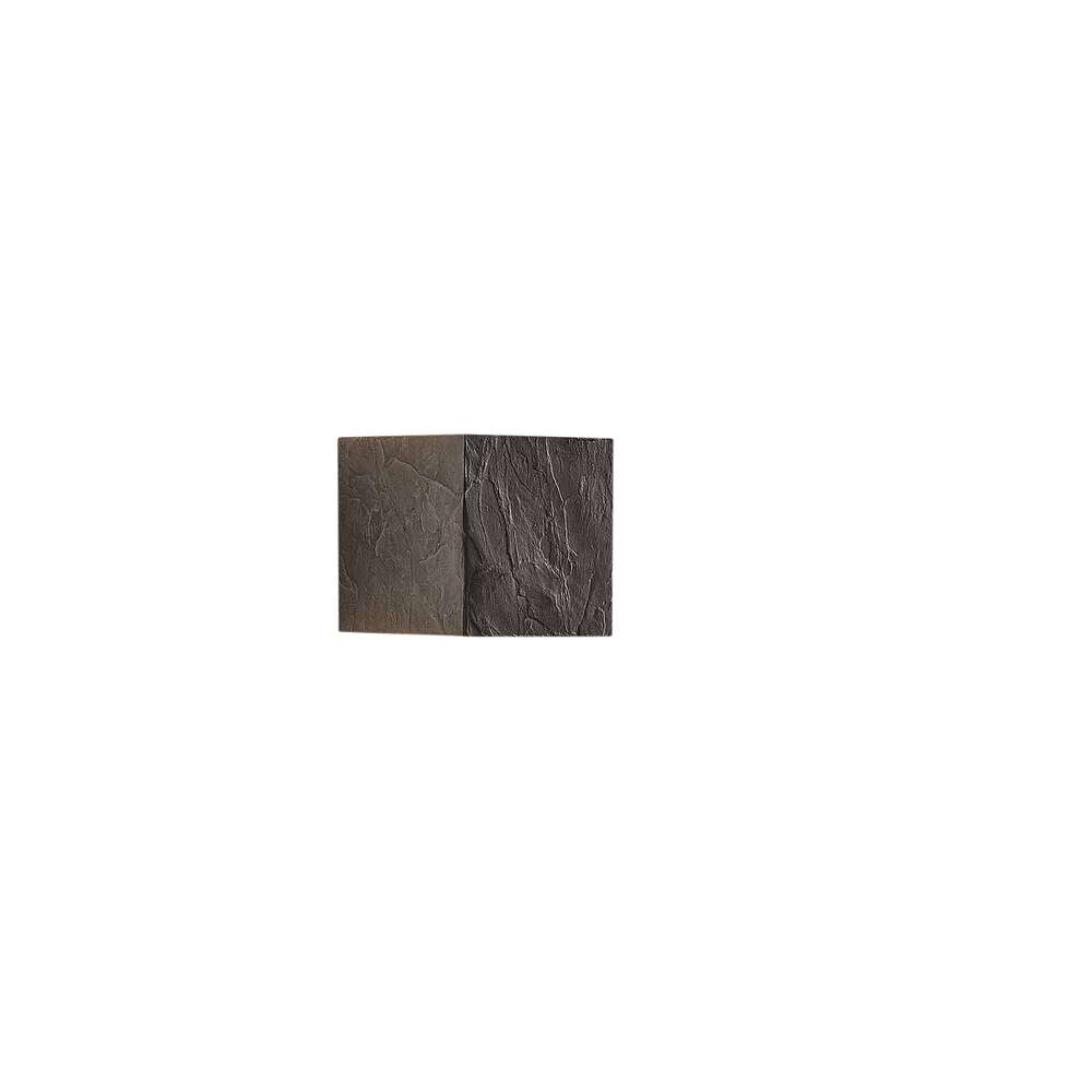 Naja LED BuitenWandlamp Slate Look - Lucande