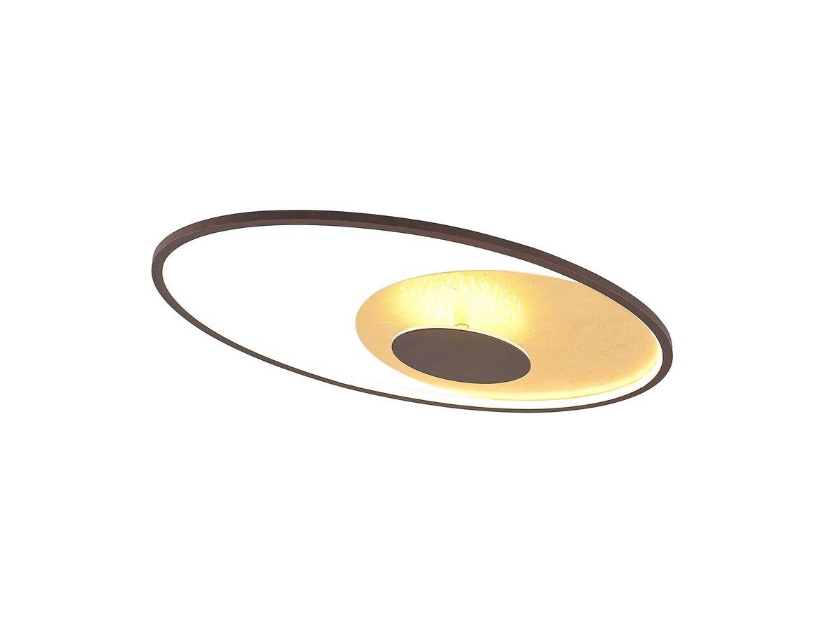 Lindby - Feival LED Plafondlamp L73 Rust/ Gold Lindby
