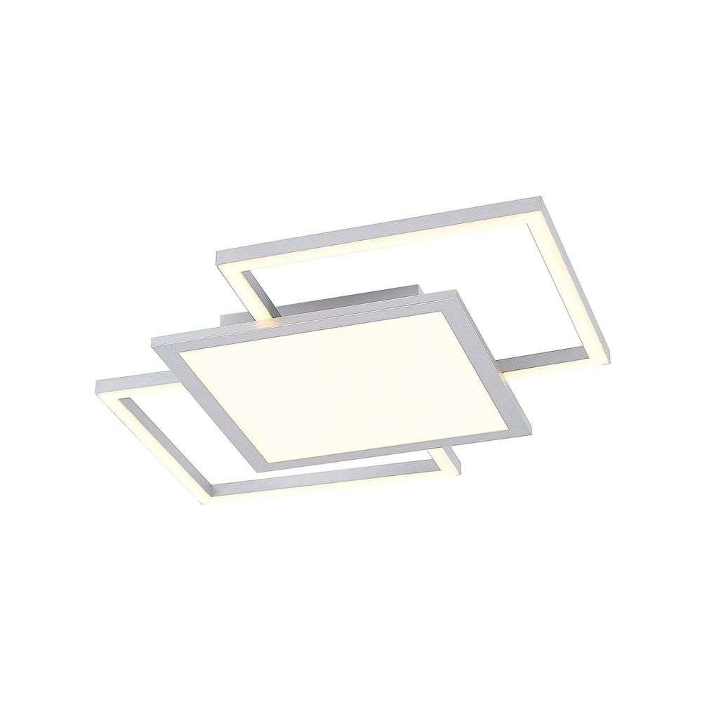 Lucande - Ciaran Plafondlamp Silver/White Lucande