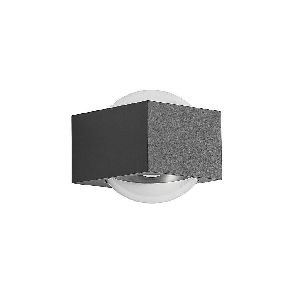 Lucande - Almos LED Up/Down BuitenWandlamp Dark Grey