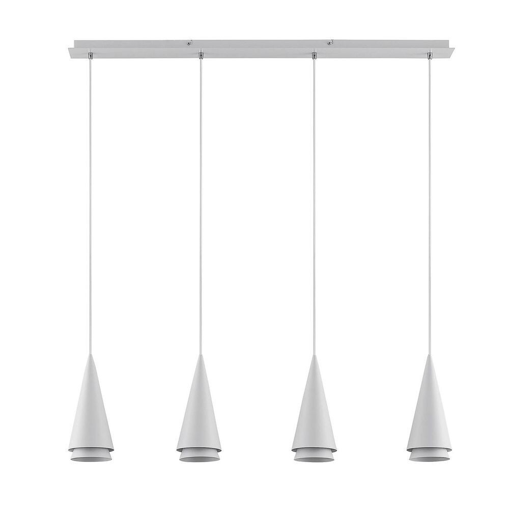 Lucande - Naoh 4 Hanglamp White