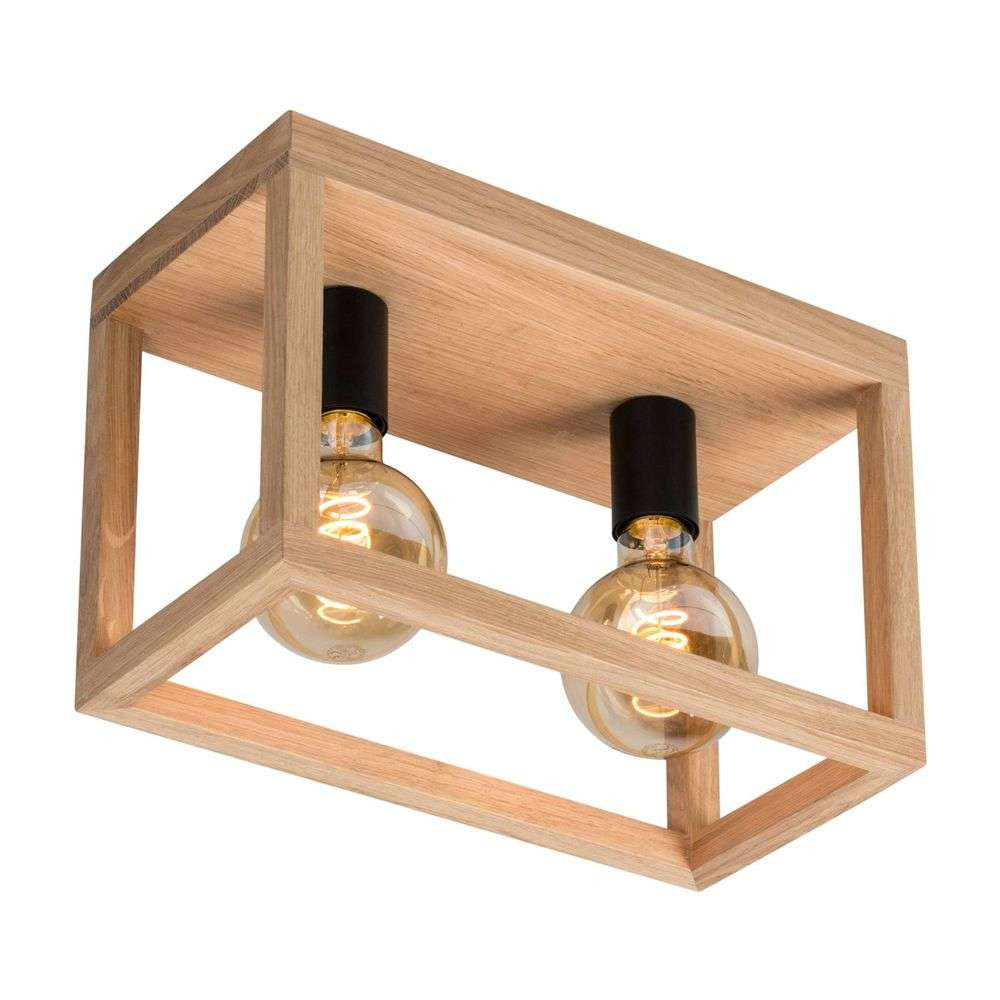 Envostar - Rowan 2 Plafondlamp Wood