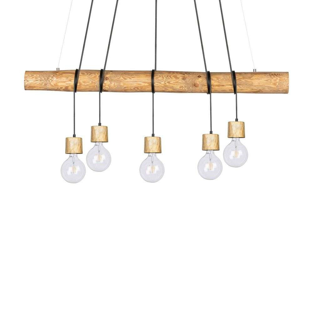Envostar - Terra 5 Hanglamp Light Wood/Wood