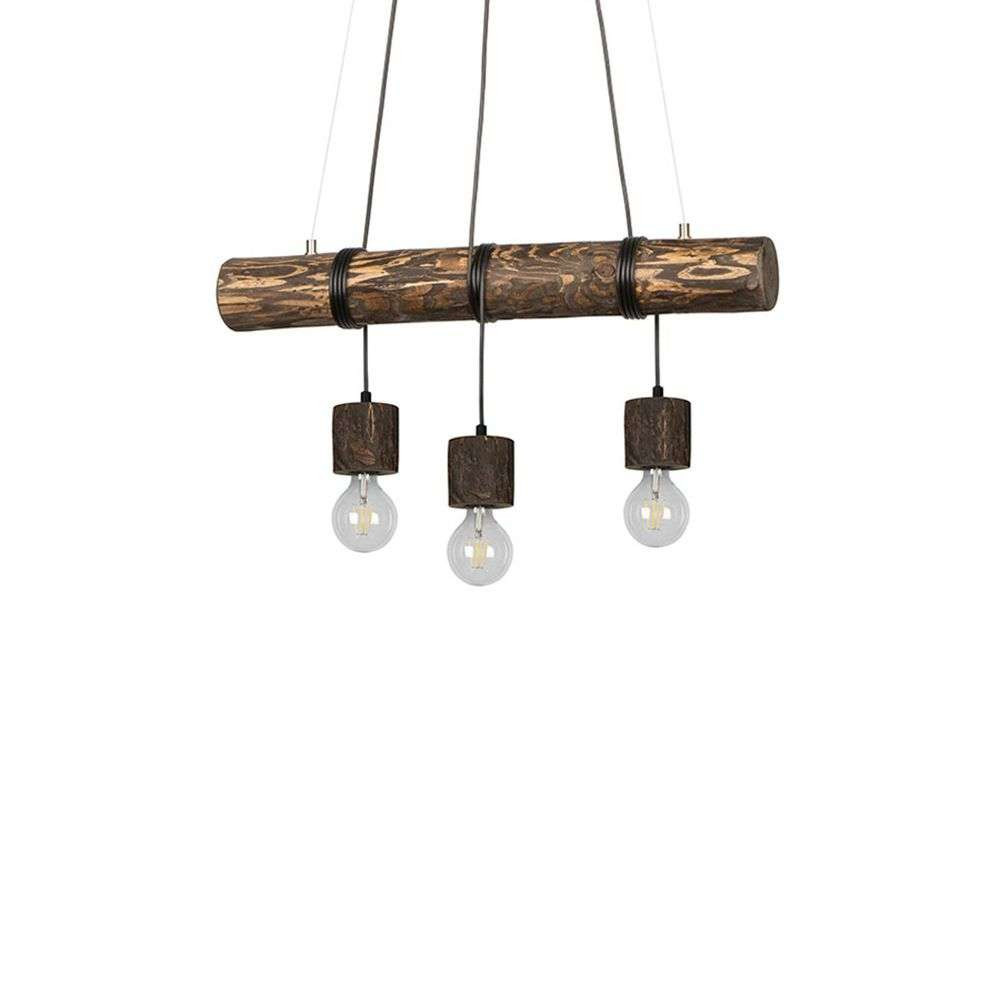 Envostar - Terra 3 Hanglamp Dark Wood/Wood