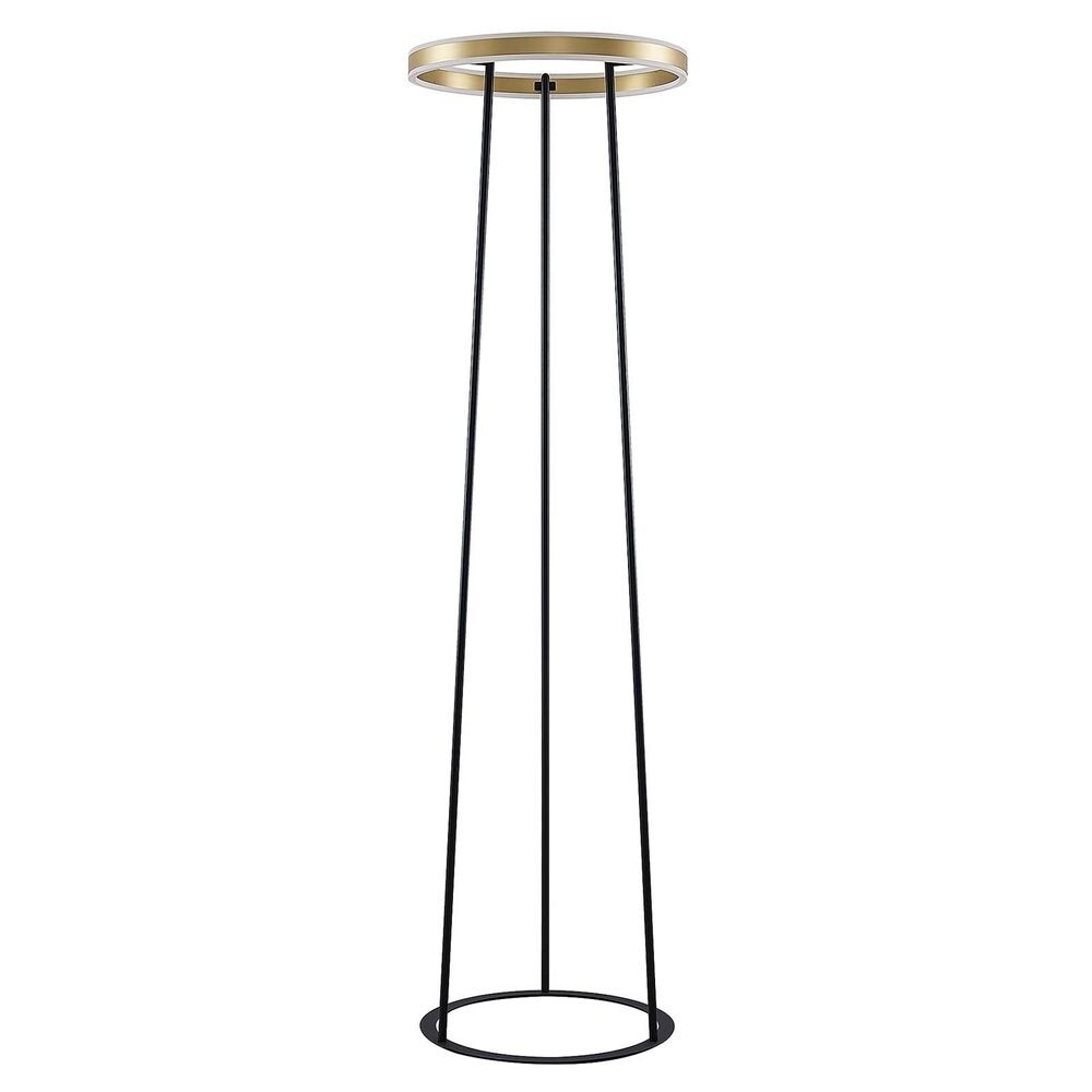 Lucande - Seppe LED Vloerlamp Brass
