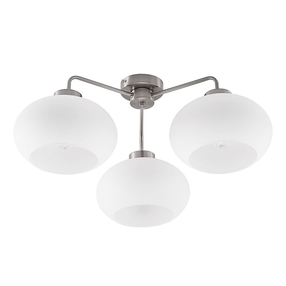 Navidia 3 Plafondlamp Opal - Lindby