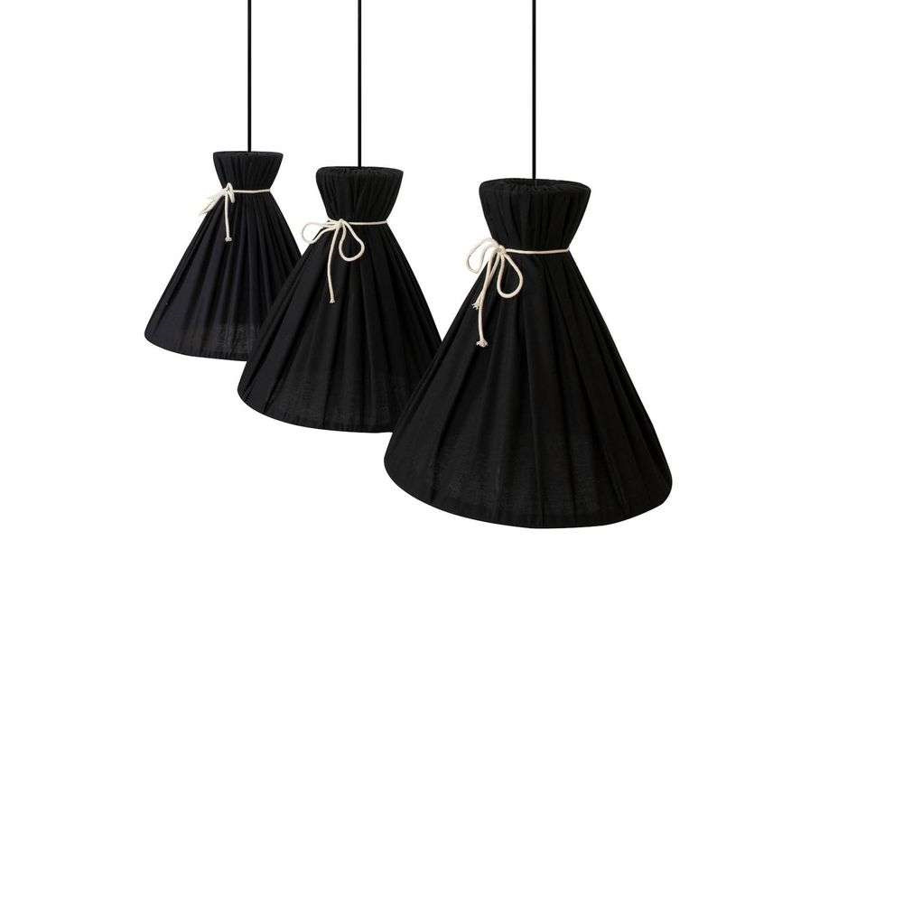 Envostar - Lola 3 Hanglamp Black/Beige/White