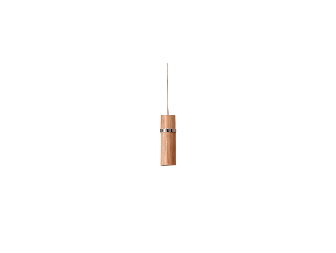 Lucande - Nojus LED Hanglamp Wood/Chrome Lucande