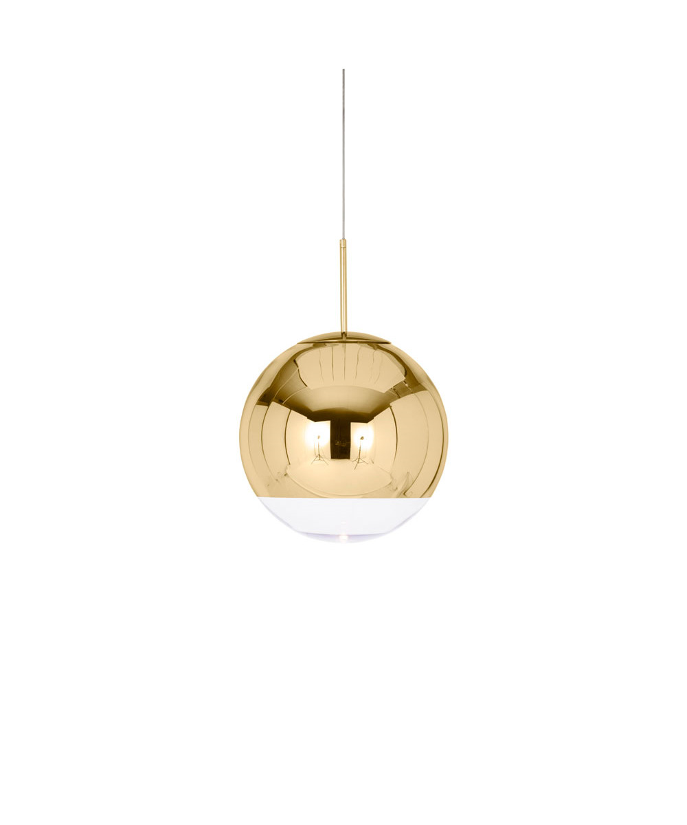 Tom Dixon - Mirror Ball 40 LED Hanglamp Goud