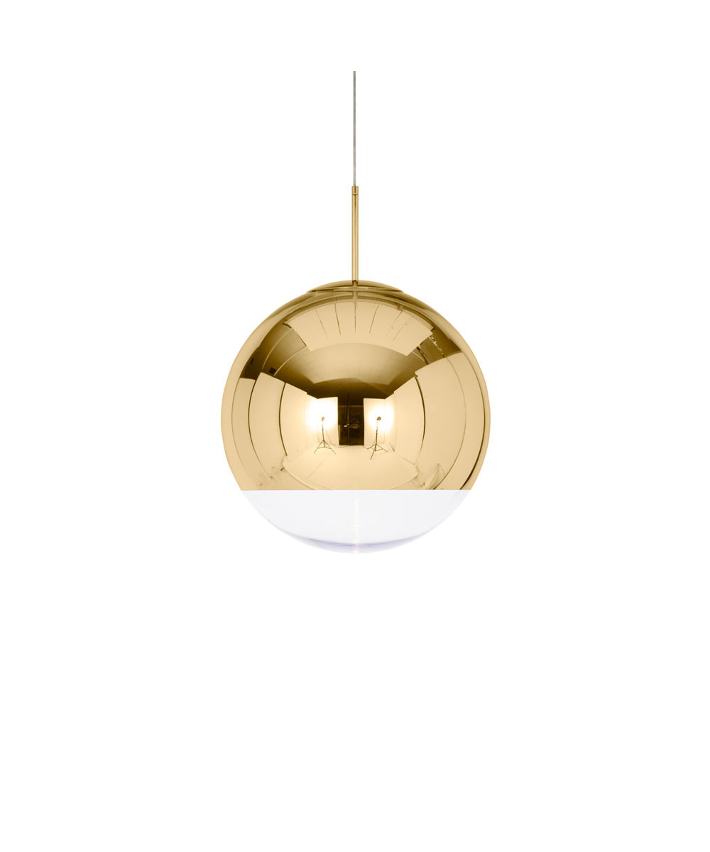 Tom Dixon - Mirror Ball 50 LED Hanglamp Goud