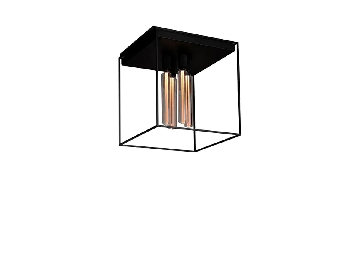 Buster+Punch - Caged 4.0 Plafondlamp Black Marble Buster+Punch