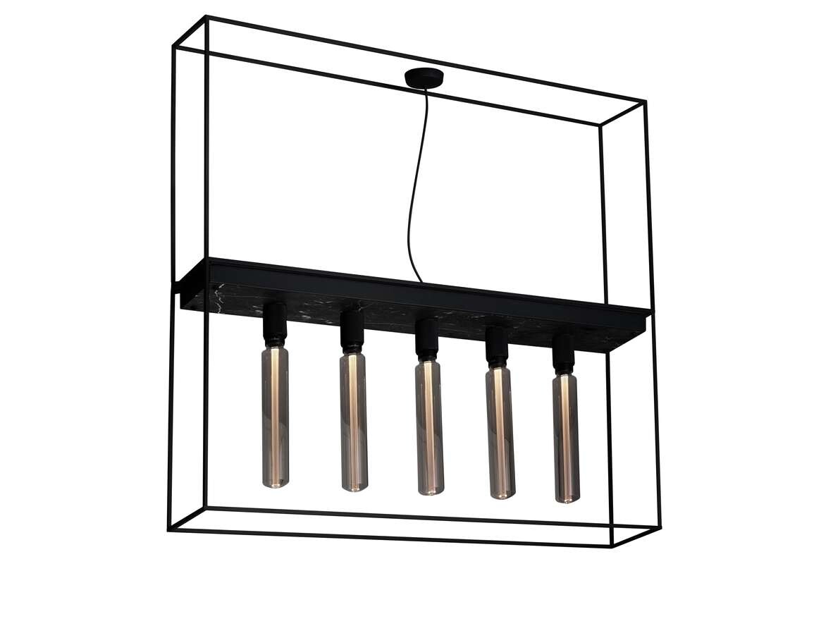Buster+Punch - Caged 5.0 Plafondlamp Black Marble Buster+Punch