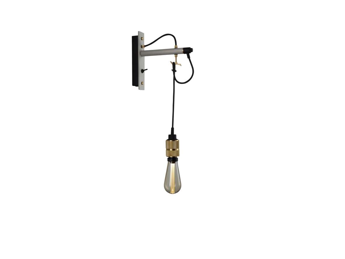 Buster+Punch - Hooked Wandlamp Stone/Brass Buster+Punch
