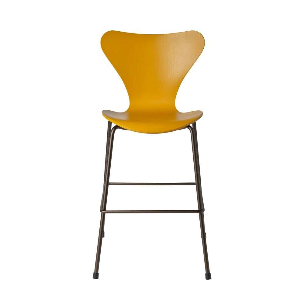 Series 7 Junior Chair Burnt Yellow - Fritz Hansen