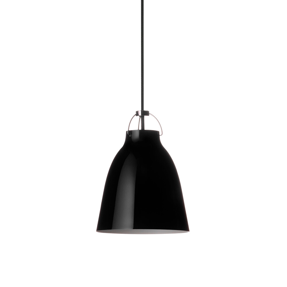 Fritz Hansen - Caravaggio P1 Hanglamp Black Black 3m