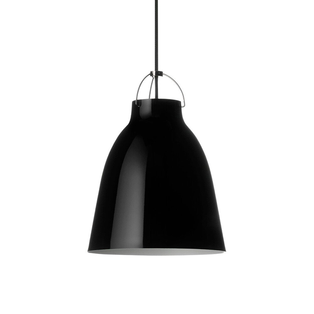 Fritz Hansen - Caravaggio P2 Hanglamp Black Black 3m