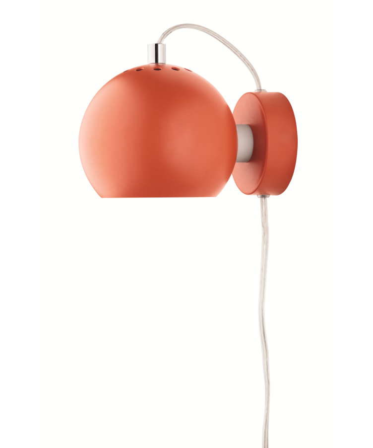 Ball V u00e6glampe Mat Orange Frandsen Ball V u00e6glampe Mat Orange Frandsen