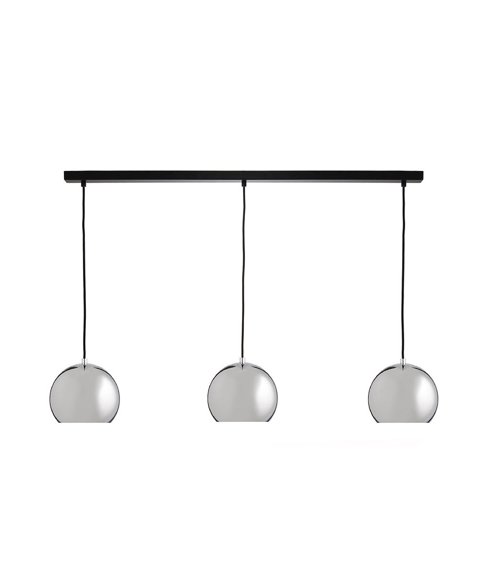 Frandsen - Ball Track Hanglamp Track met 3 Spots Chroom Frandsen