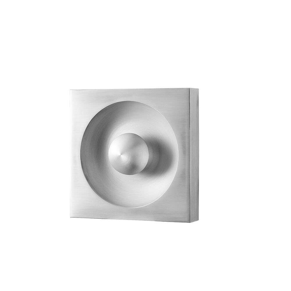 Verpan - Spiegel Wandlamp/Plafondlamp Geborsteld Aluminium