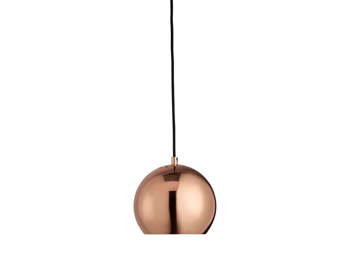 Frandsen - Ball Hanglamp Ø18 Solid Glossy Copper Frandsen