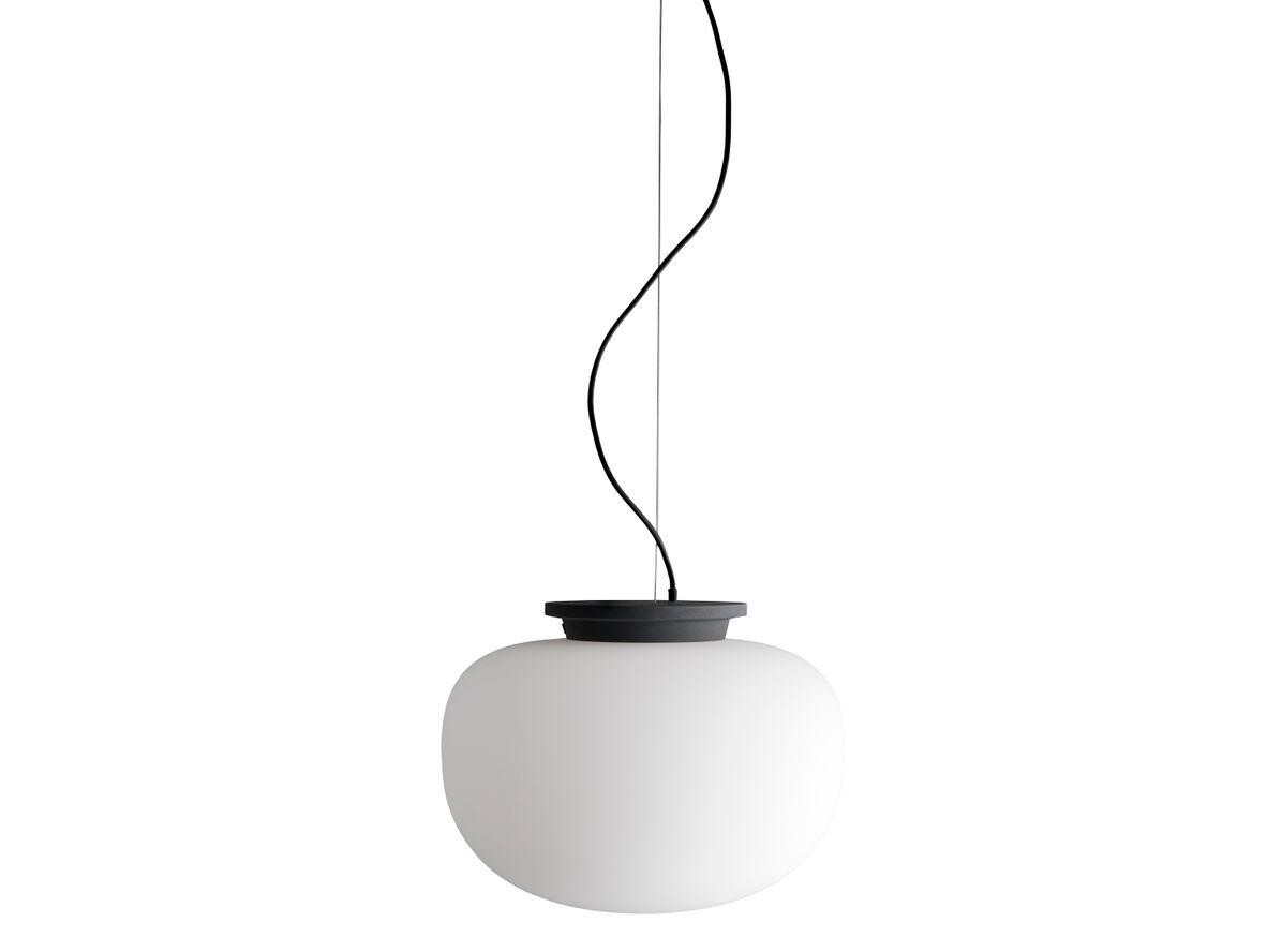 Frandsen - Supernate Hanglamp Ø28 Opal White/Black Frandsen