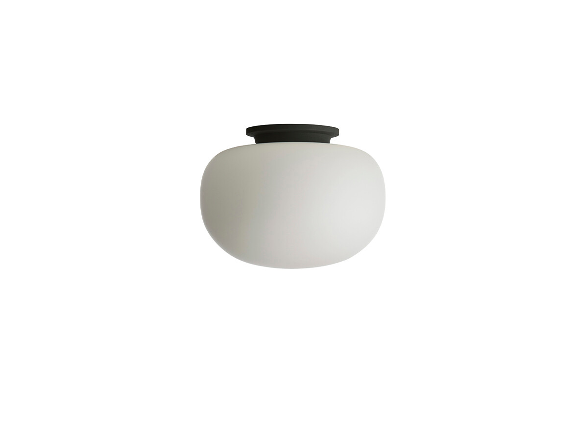 Frandsen - Supernate Plafondlamp Ø28 Opal White/Black Frandsen