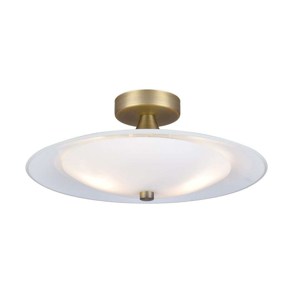 Halo Design - Baroni Plafondlamp Ø35 Opal/Brass