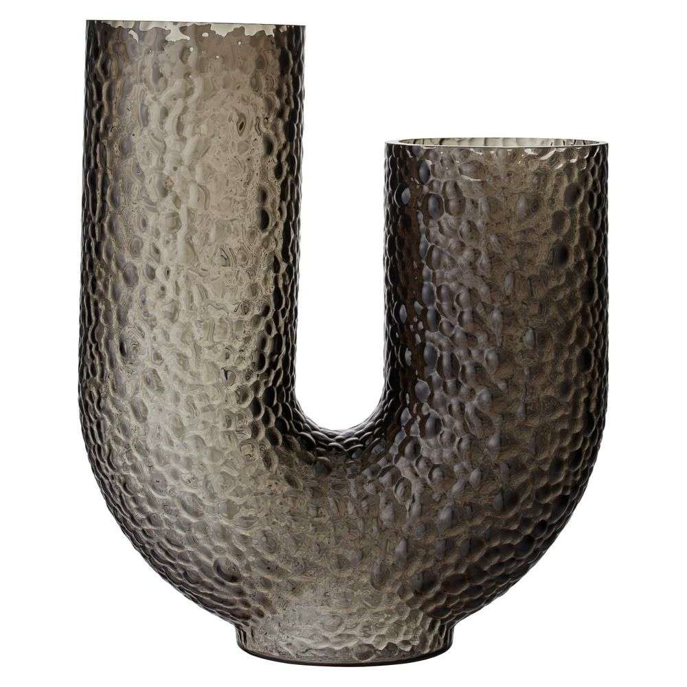 Arura High Glass Vase Black - AYTM