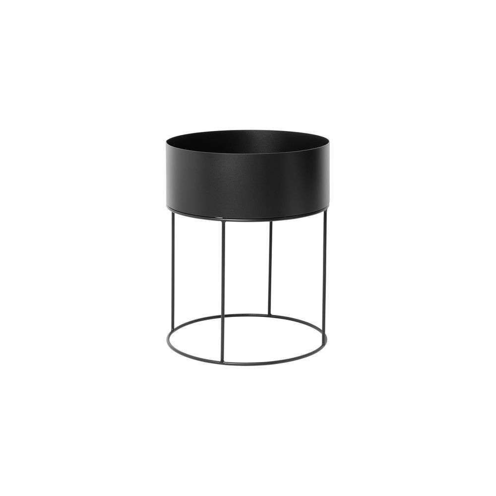 ferm LIVING - Plant Box Black Round