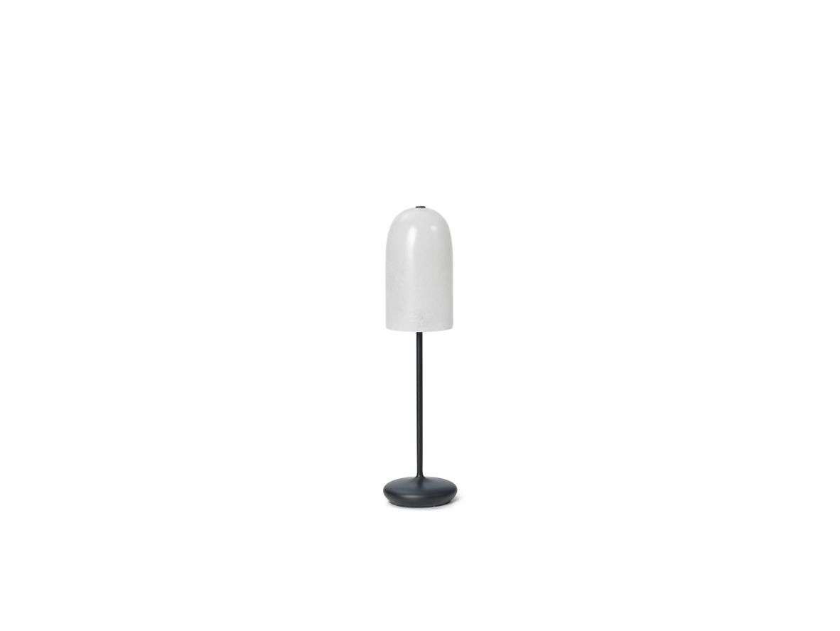ferm LIVING - Gry Portable Tafellamp Black/Translucent ferm LIVING