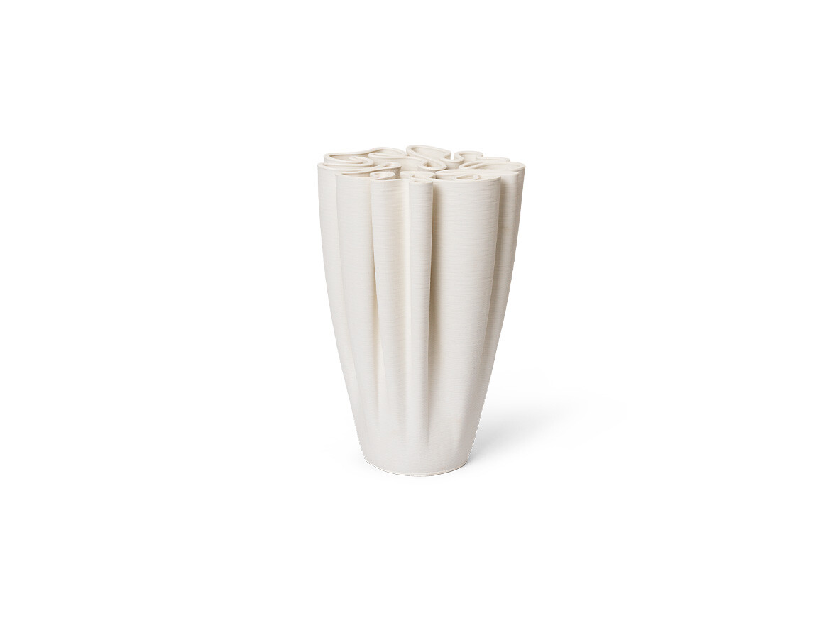 ferm LIVING - Dedali Vase Off-white ferm LIVING