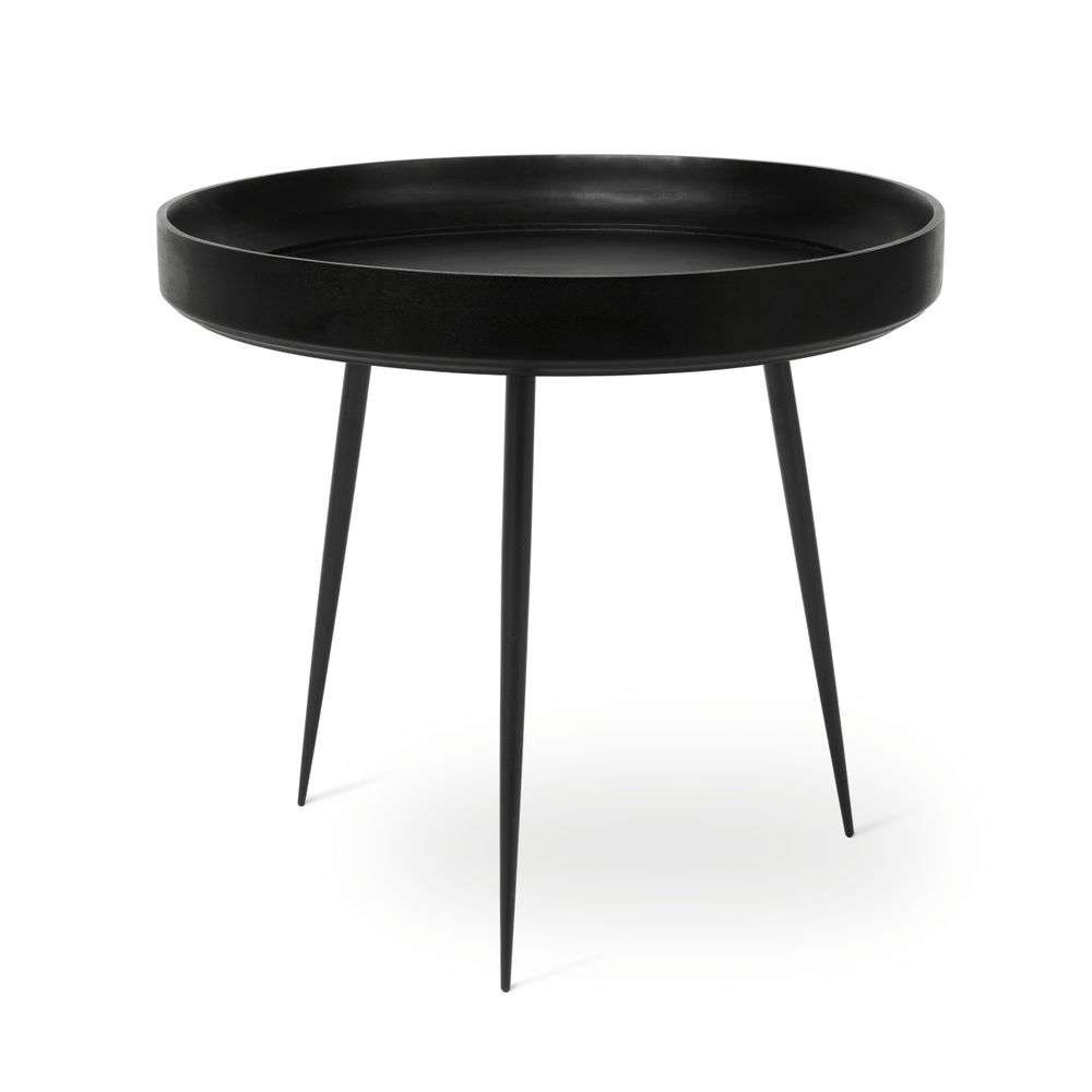 Mater - Bowl Table Large Black Stained Mango Wood