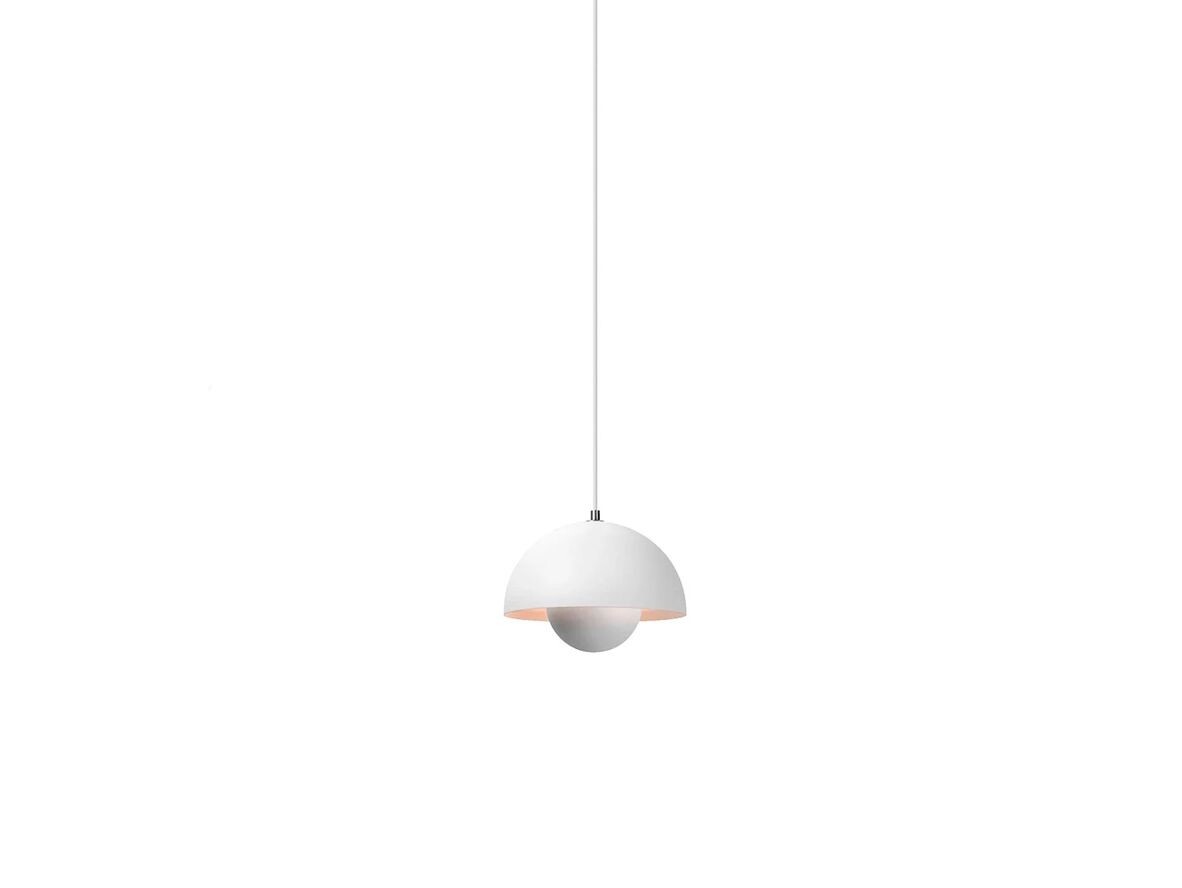 &Tradition - Flowerpot VP1 Hanglamp Matte Wit &Tradition