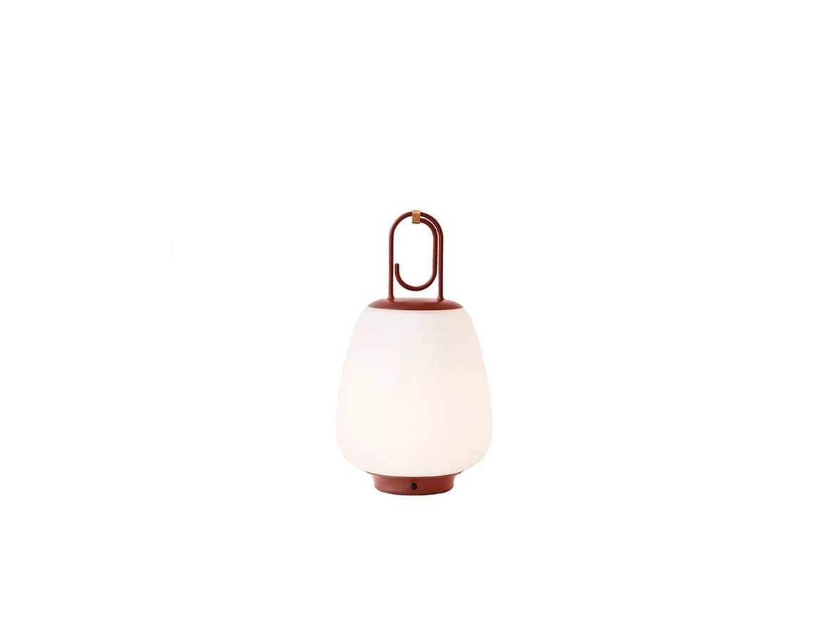 &tradition - Lucca SC51 Outdoor Portable Opal Glass/Maroon