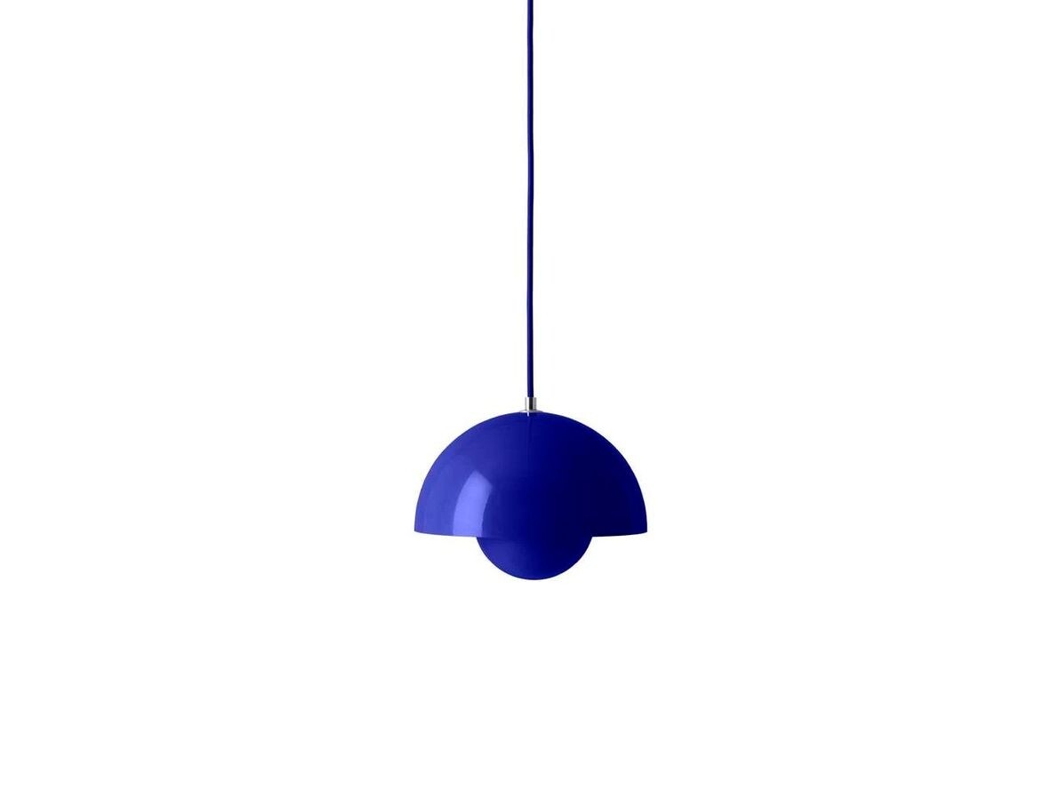 &Tradition - Flowerpot VP1 Hanglamp Cobalt Blue &Tradition