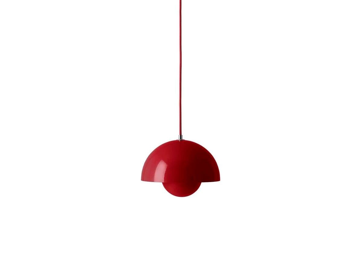 &Tradition - Flowerpot VP1 Hanglamp Vermilion Red