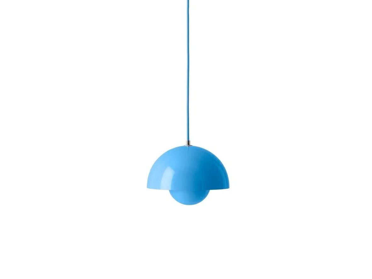 &Tradition - Flowerpot VP1 Hanglamp Swim Blue