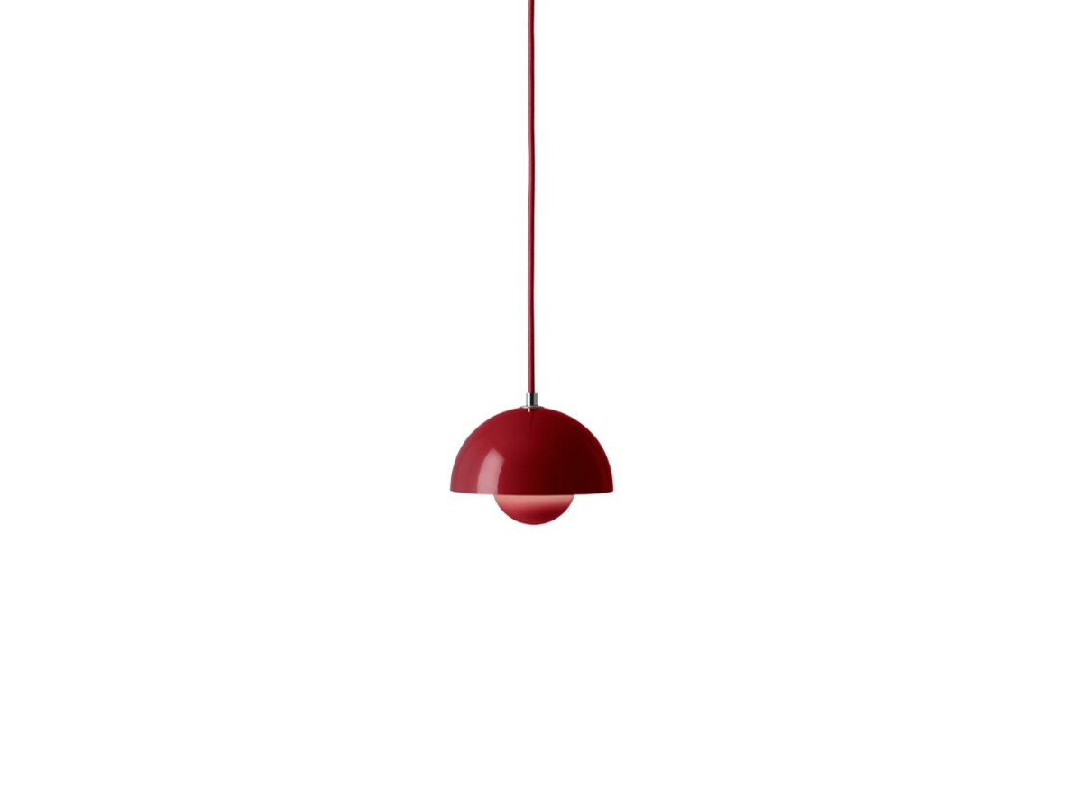 &Tradition - Flowerpot VP10 Hanglamp Vermilion Red &Tradition