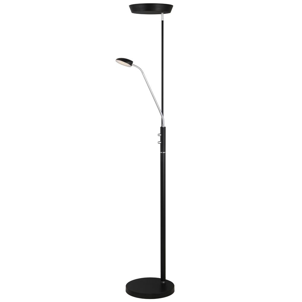 Halo Design - Vegas Uplight Vloerlamp w/Dimmer Black Halo Design