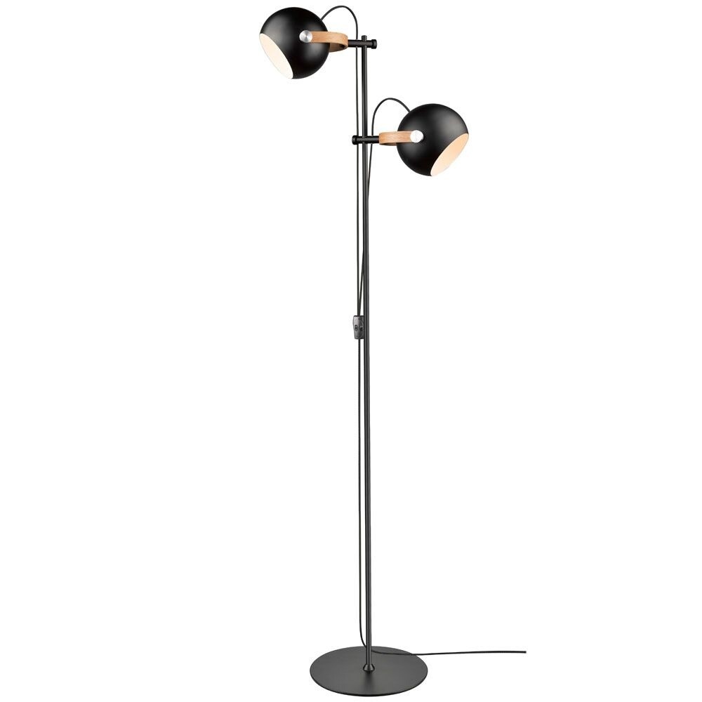 Halo Design - D.C Vloerlamp 2L Ø18 Black/Oak Halo Design