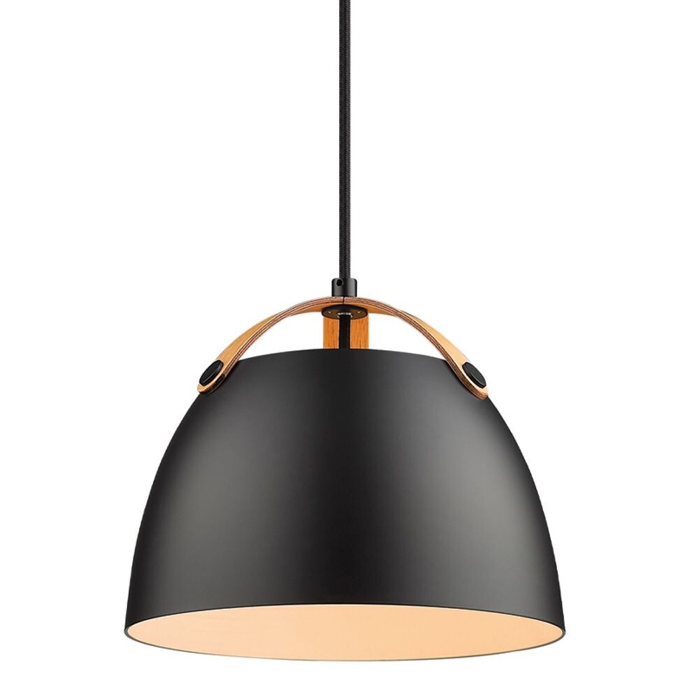 Halo Design - Oslo Hanglamp Ø24 Blakc/Oak